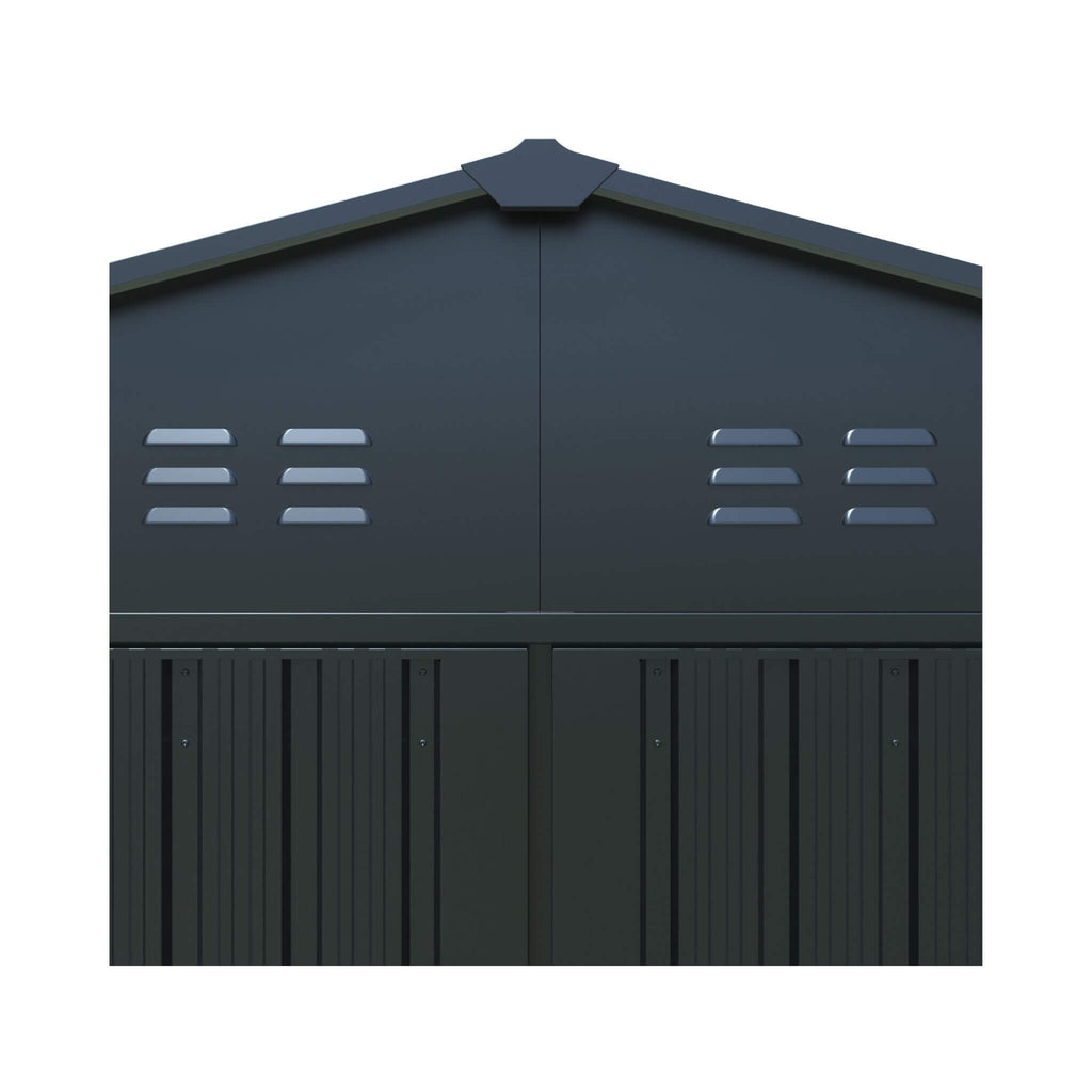 [13X20FT] Alora Extra Large Premium Weather-Resistant Outdoor Multi-Purpose Utility Storage Shed (SAK84920)
