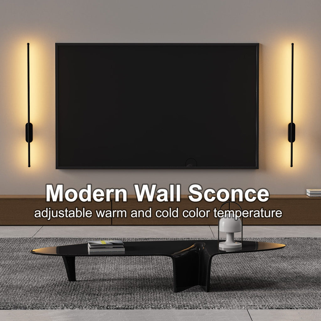 2PCS Minimalist Wall lights, Linear Sconces