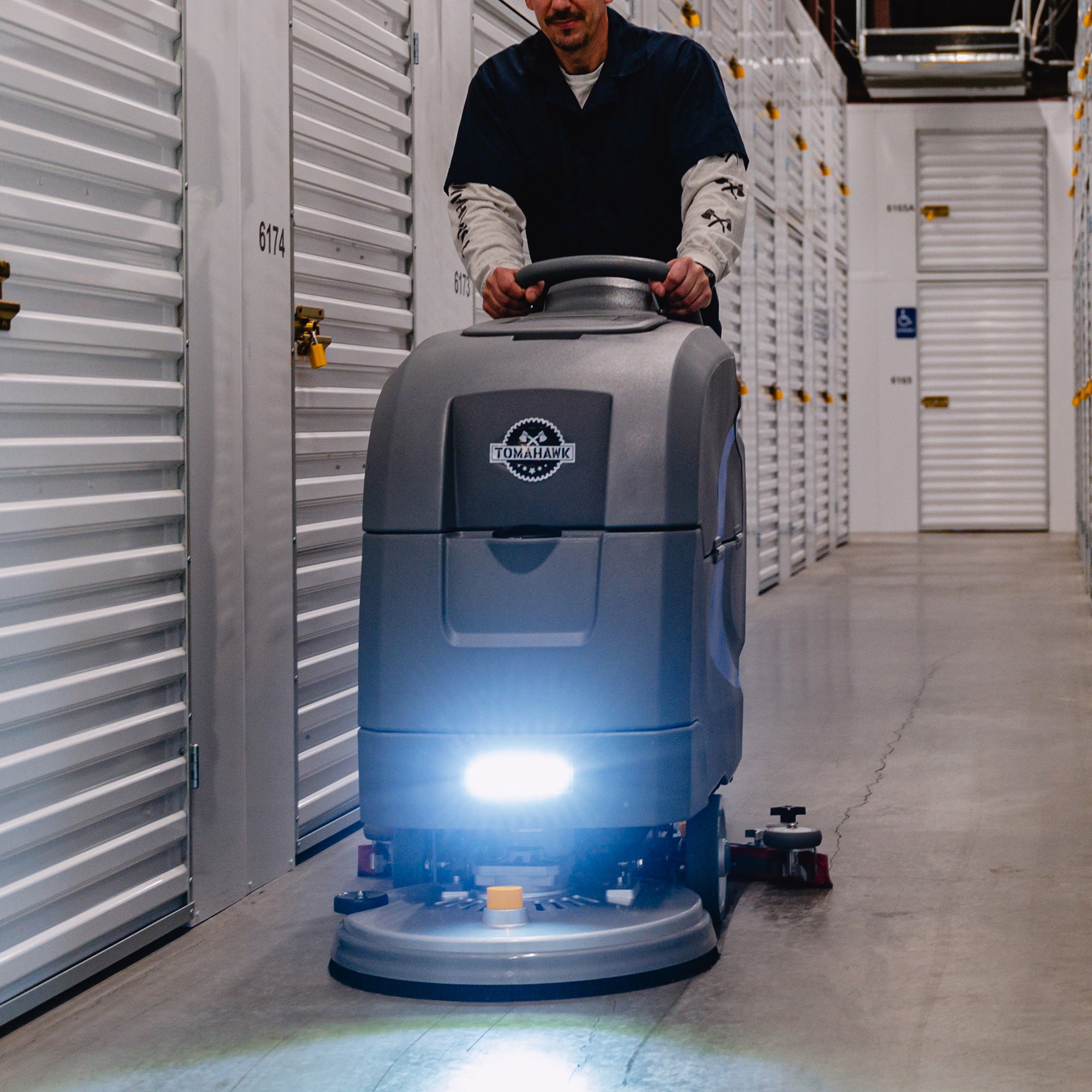 20" White Polishing Pad Replacement Spare Part for TAS850e Auto Scrubber