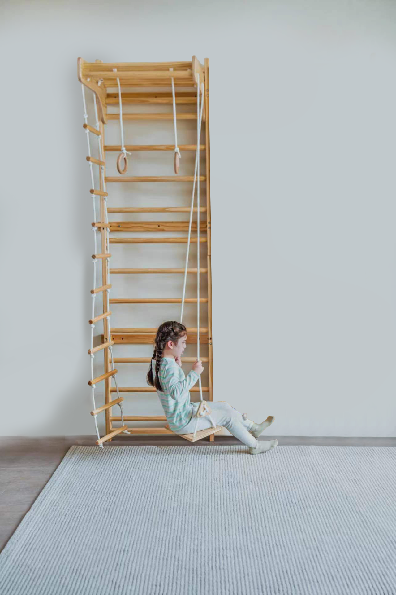 Betula | Swedish Wall Ladder - 79" Height