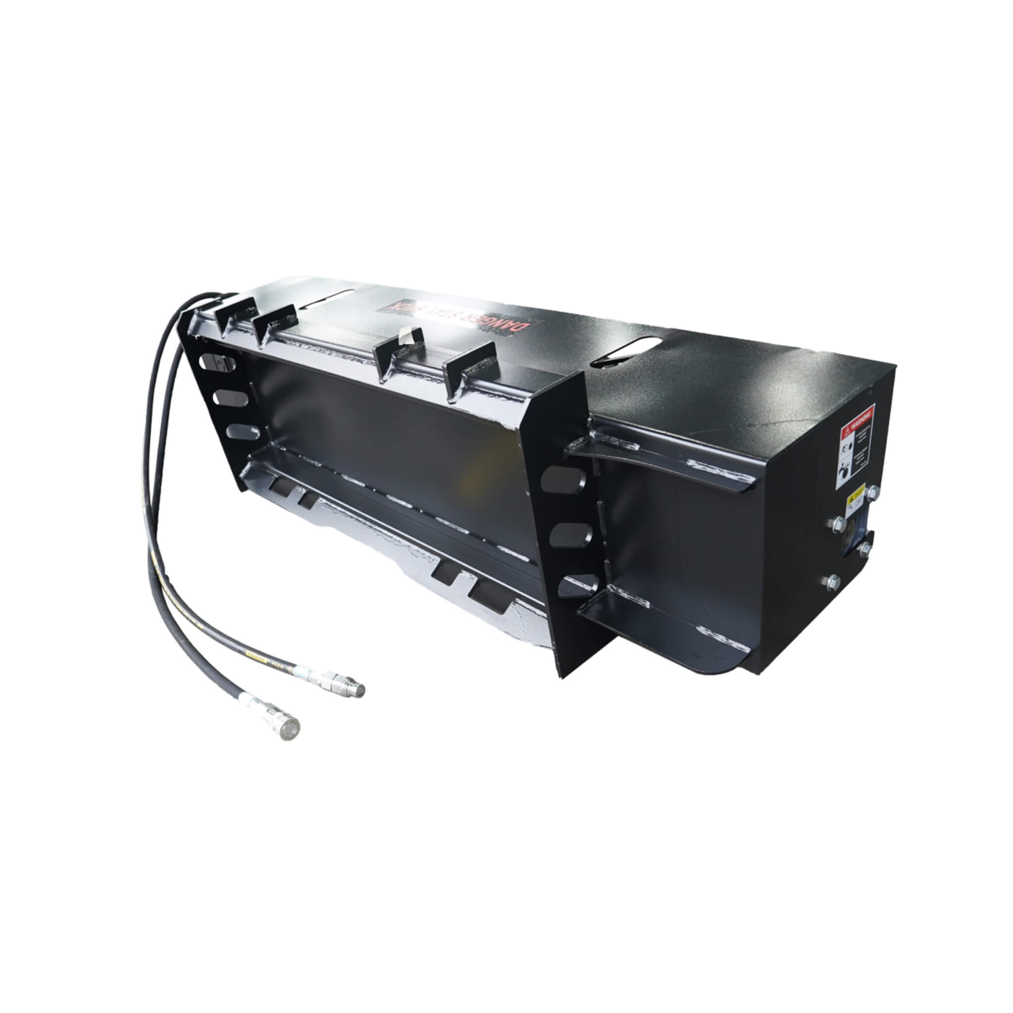 72-Inch Heavy Duty Hydraulic Skid Steer Soil Cultivator Roto Tiller Attachment (SAK45187)