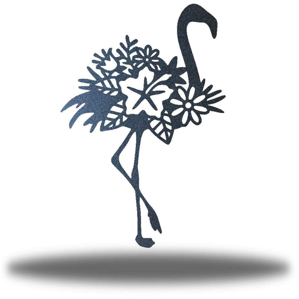 Floral Flamingo