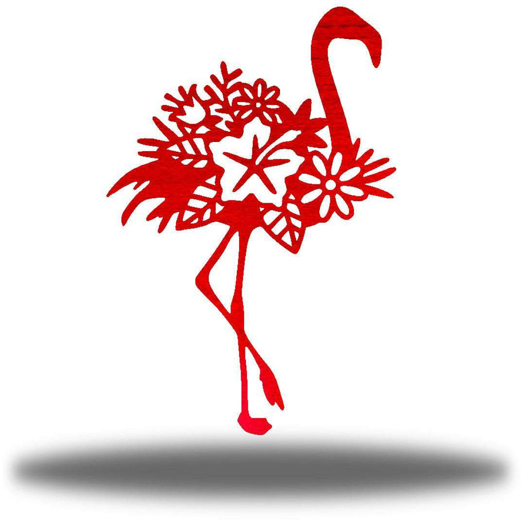 Floral Flamingo