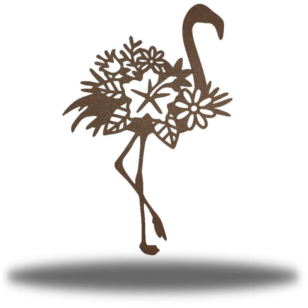 Floral Flamingo