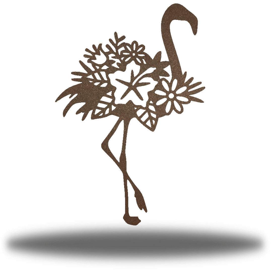 Floral Flamingo