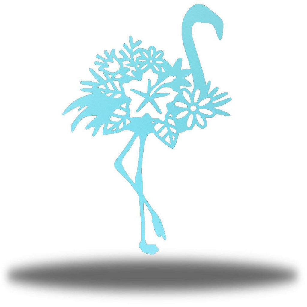 Floral Flamingo