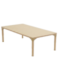 Rectangular Adjustable Kids Table – 13" to 17" Height | Toddler & Preschool Classroom Activity Table