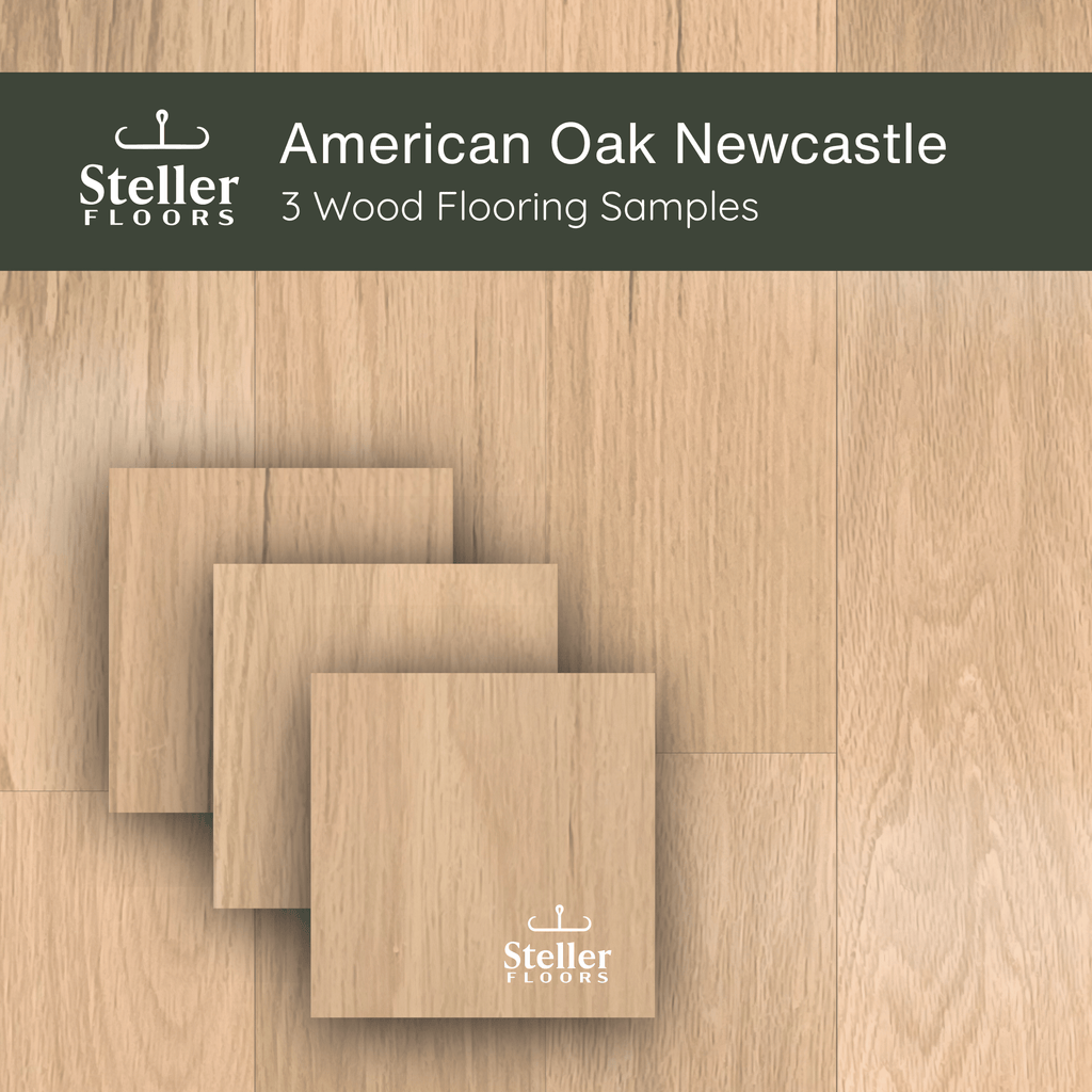 America Oak Newcastle by Steller Floors - Sample 3-Pack - Includes Clip System