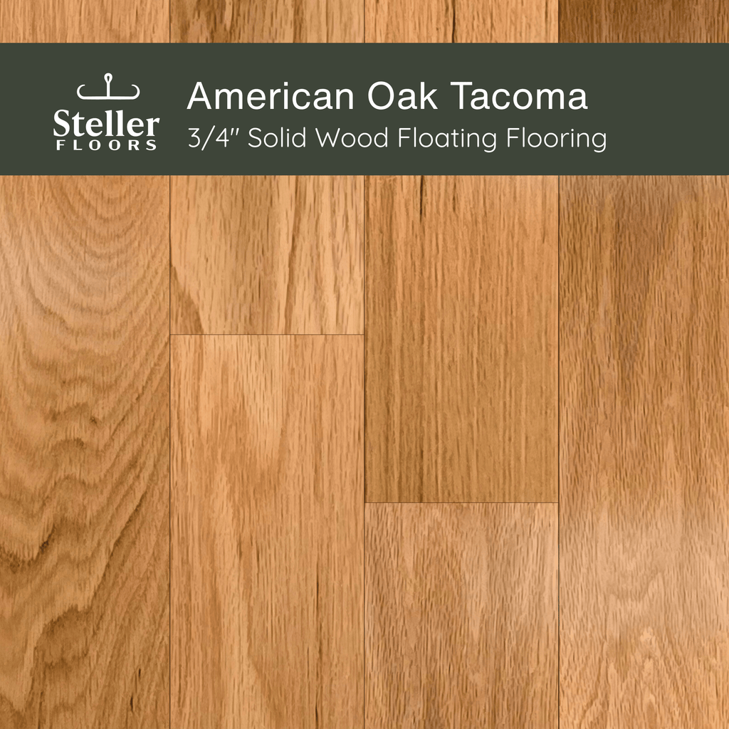 American Oak Tacoma by Steller Floors - Sample 3-Pack - Includes Clip System
