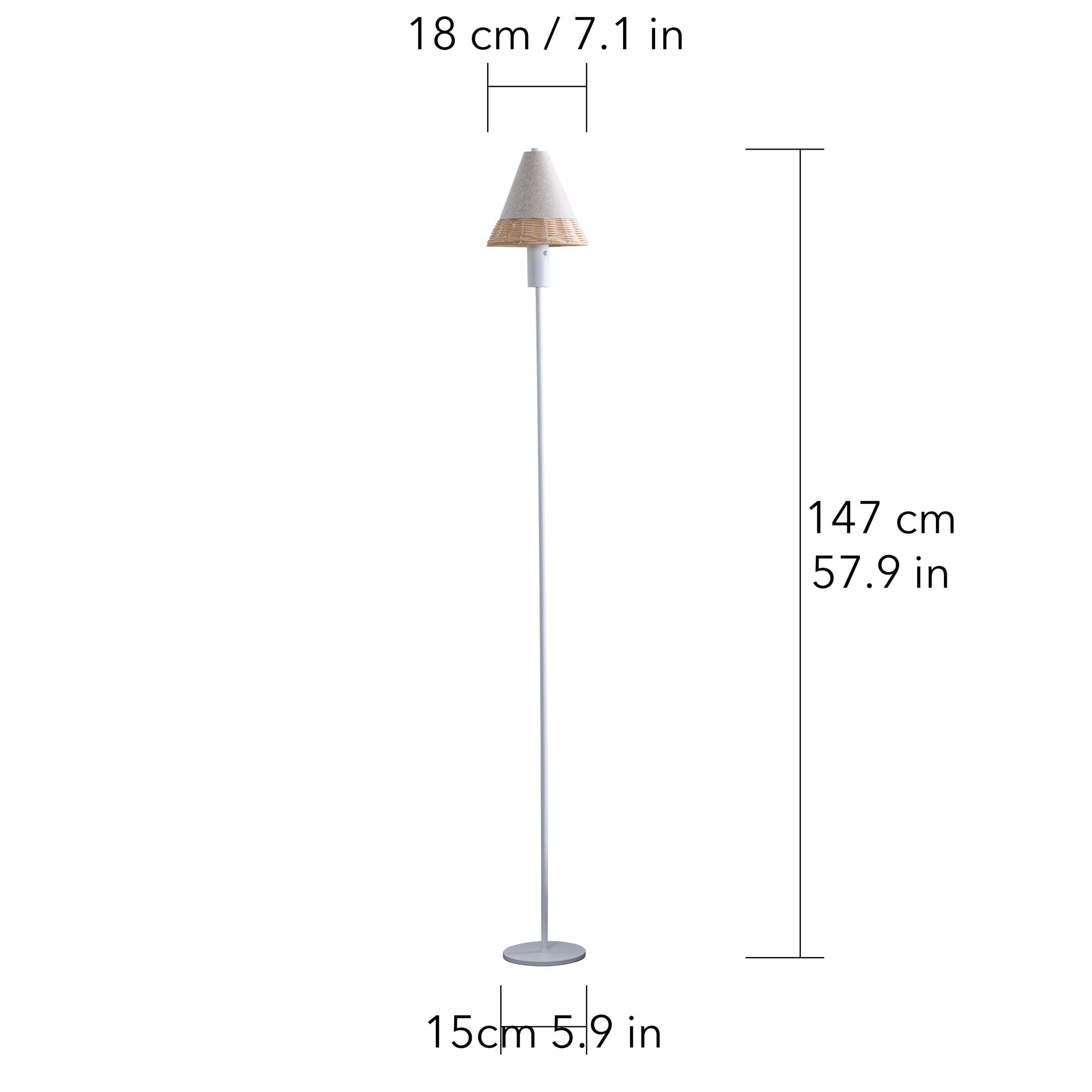 Cordless Rechargeable Indoor and Outdoor Floor Lamp