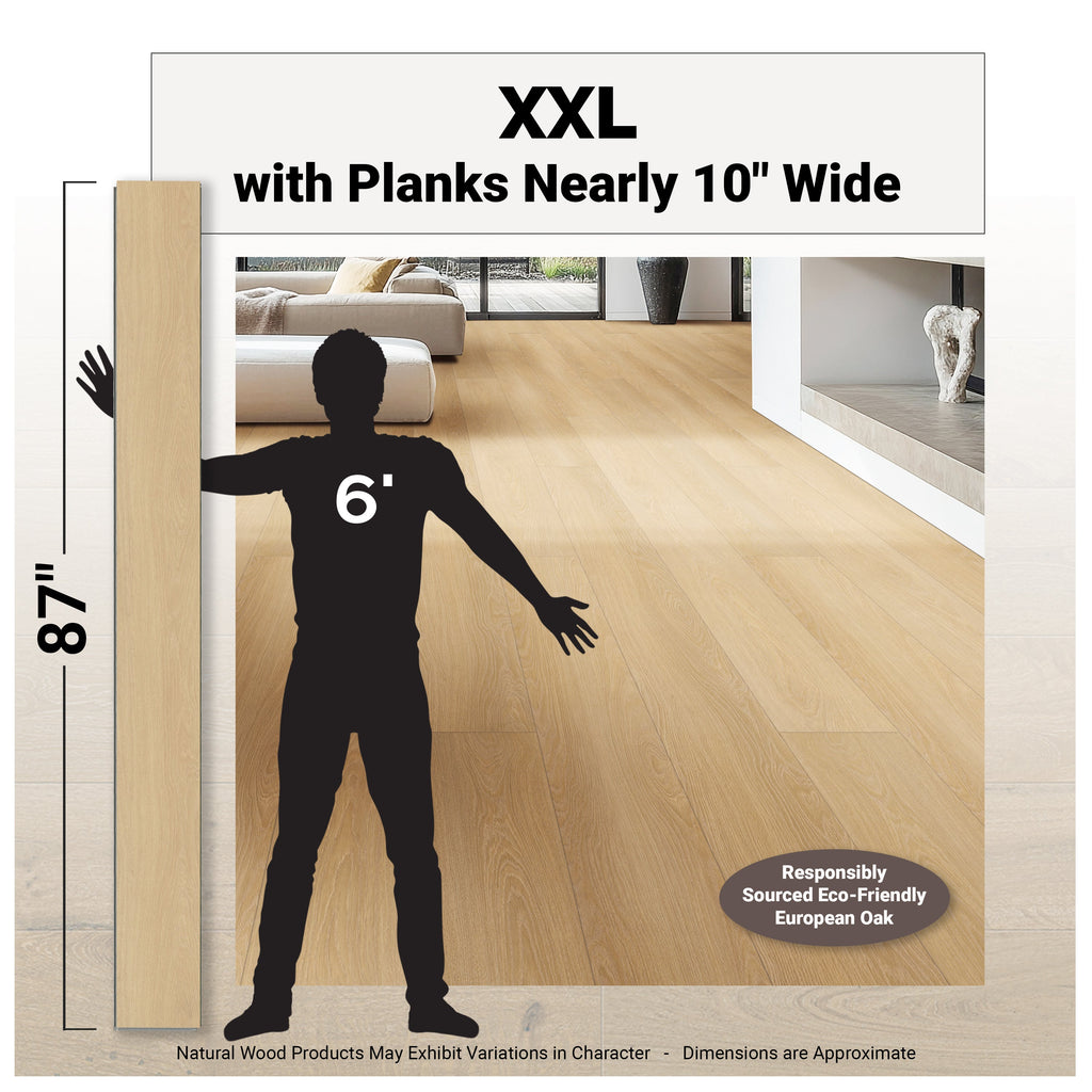 Shorecliffs Houston Trail 9 in. x 87 in. Hybrid Rigid Core Luxury Vinyl Plank Flooring