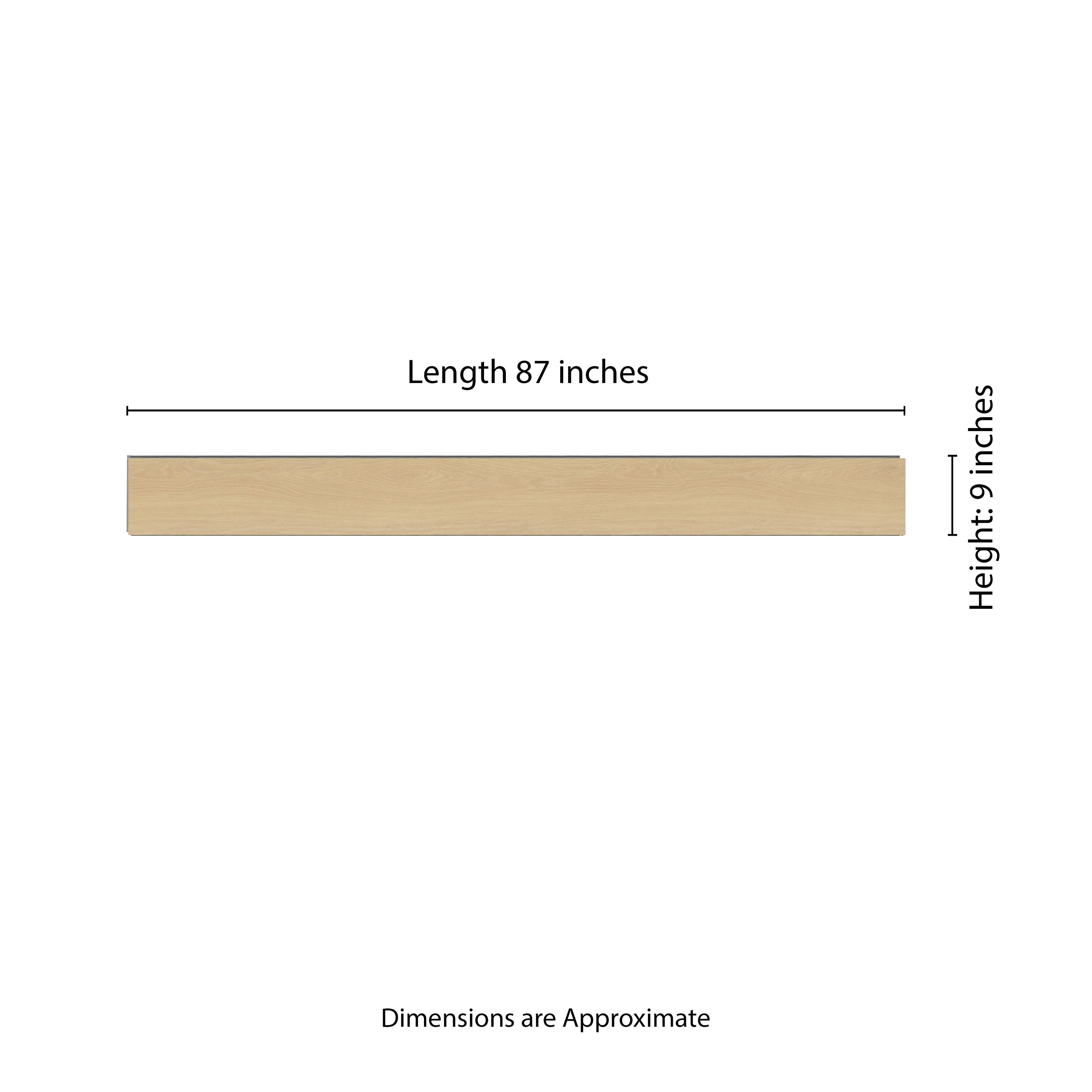 Shorecliffs Houston Trail 9 in. x 87 in. Hybrid Rigid Core Luxury Vinyl Plank Flooring