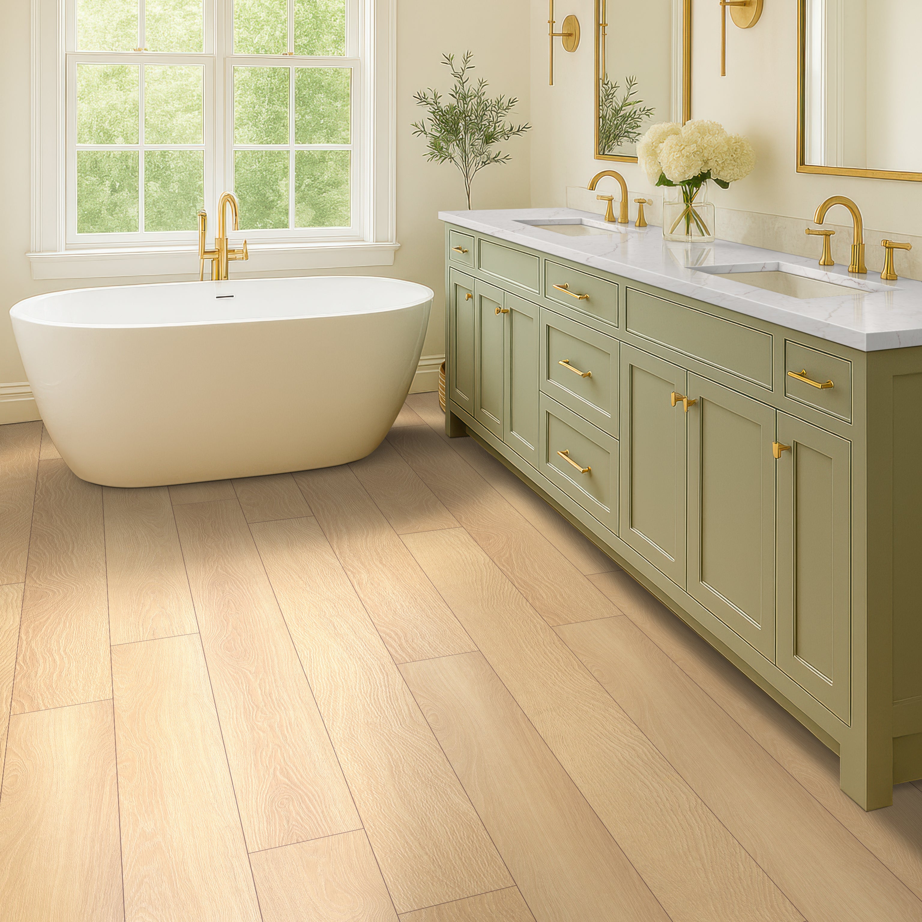 Shorecliffs Houston Trail 9 in. x 87 in. Hybrid Rigid Core Luxury Vinyl Plank Flooring