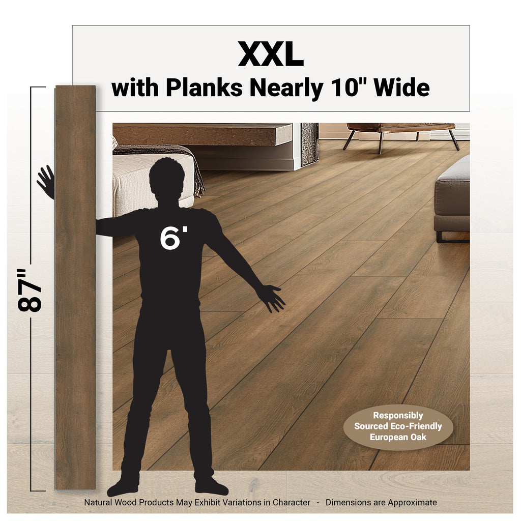 Shorecliffs Roghan 9 in. x 87 in. Hybrid Rigid Core Luxury Vinyl Plank Flooring