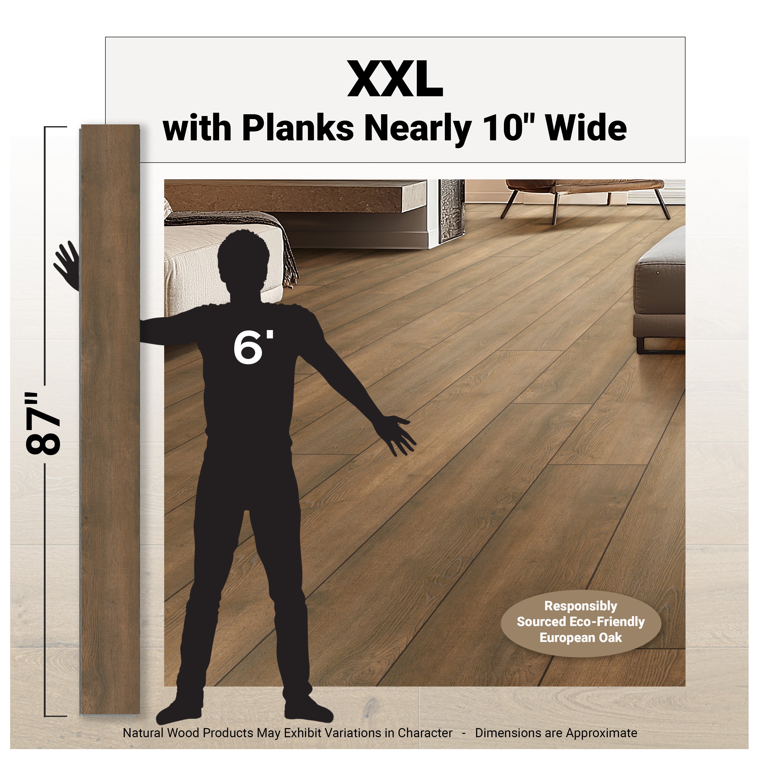 Shorecliffs Roghan 9 in. x 87 in. Hybrid Rigid Core Luxury Vinyl Plank Flooring