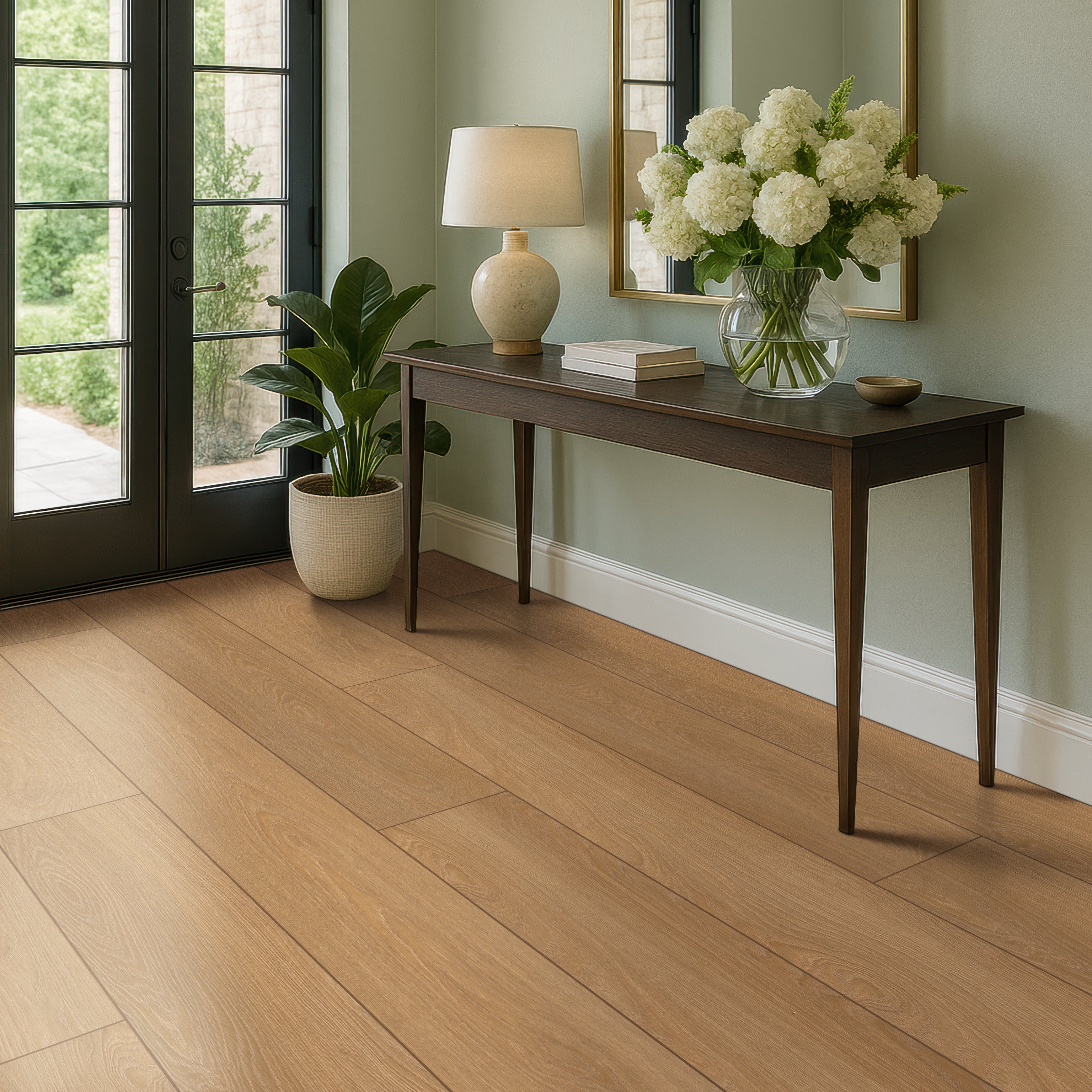 Shorecliffs Wallingford Blonde 9 in. x 87 in. Hybrid Rigid Core Luxury Vinyl Plank Flooring