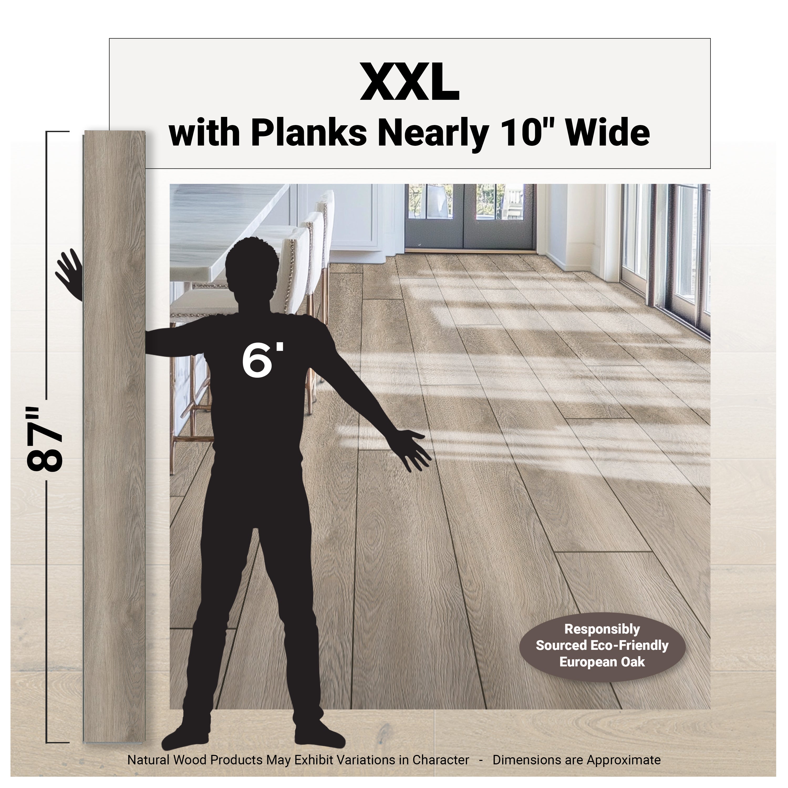 Shorecliffs Wixom Valley 9 in. x 87 in. Hybrid Rigid Core Luxury Vinyl Plank Flooring