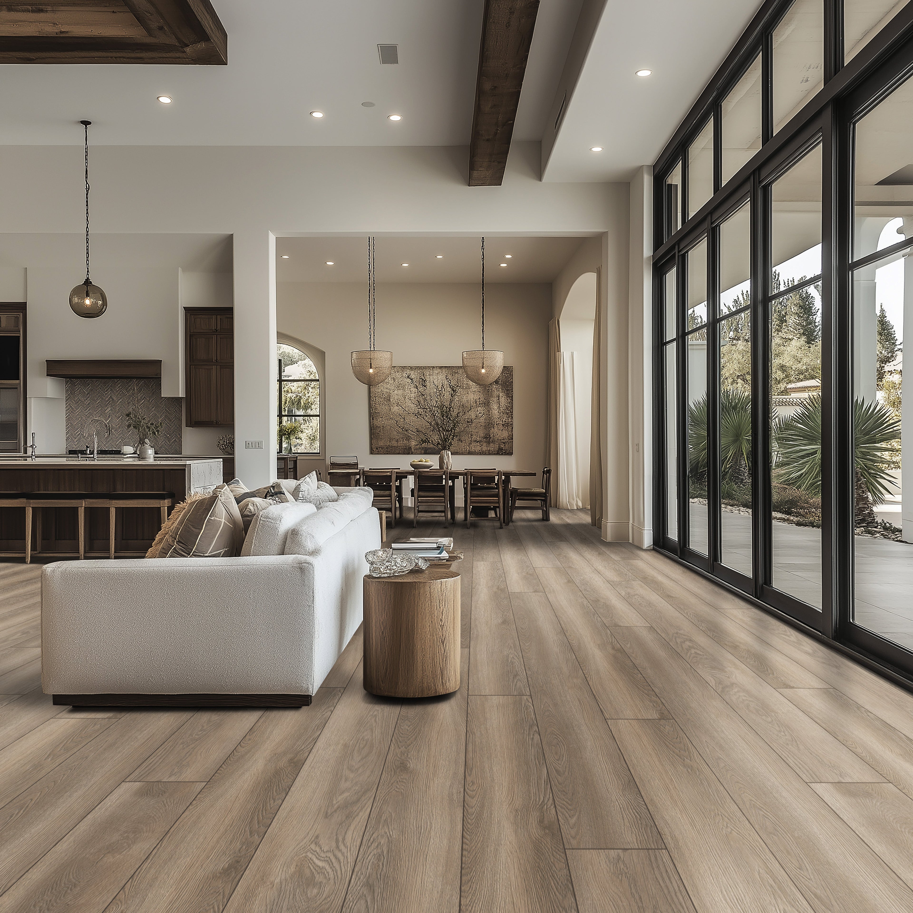 Shorecliffs Wixom Valley 9 in. x 87 in. Hybrid Rigid Core Luxury Vinyl Plank Flooring