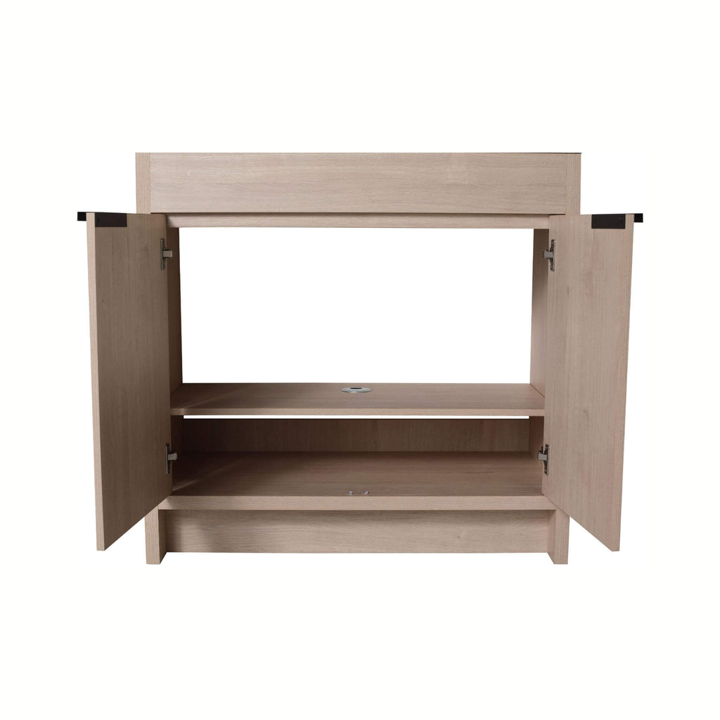 Alora 36-Inch Freestanding Bathroom Vanity With White Resin Sink (SAK92710)