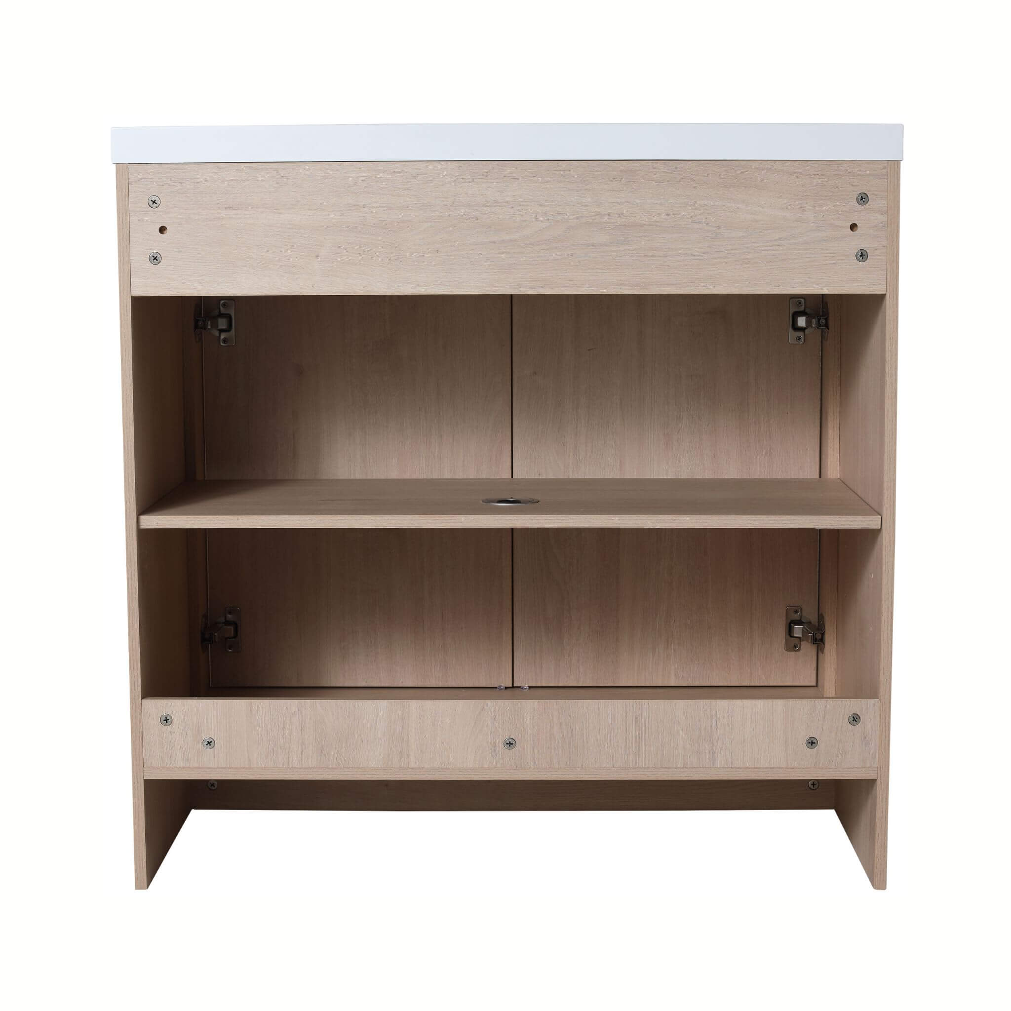 Alora 36-Inch Freestanding Bathroom Vanity With White Resin Sink (SAK92710)