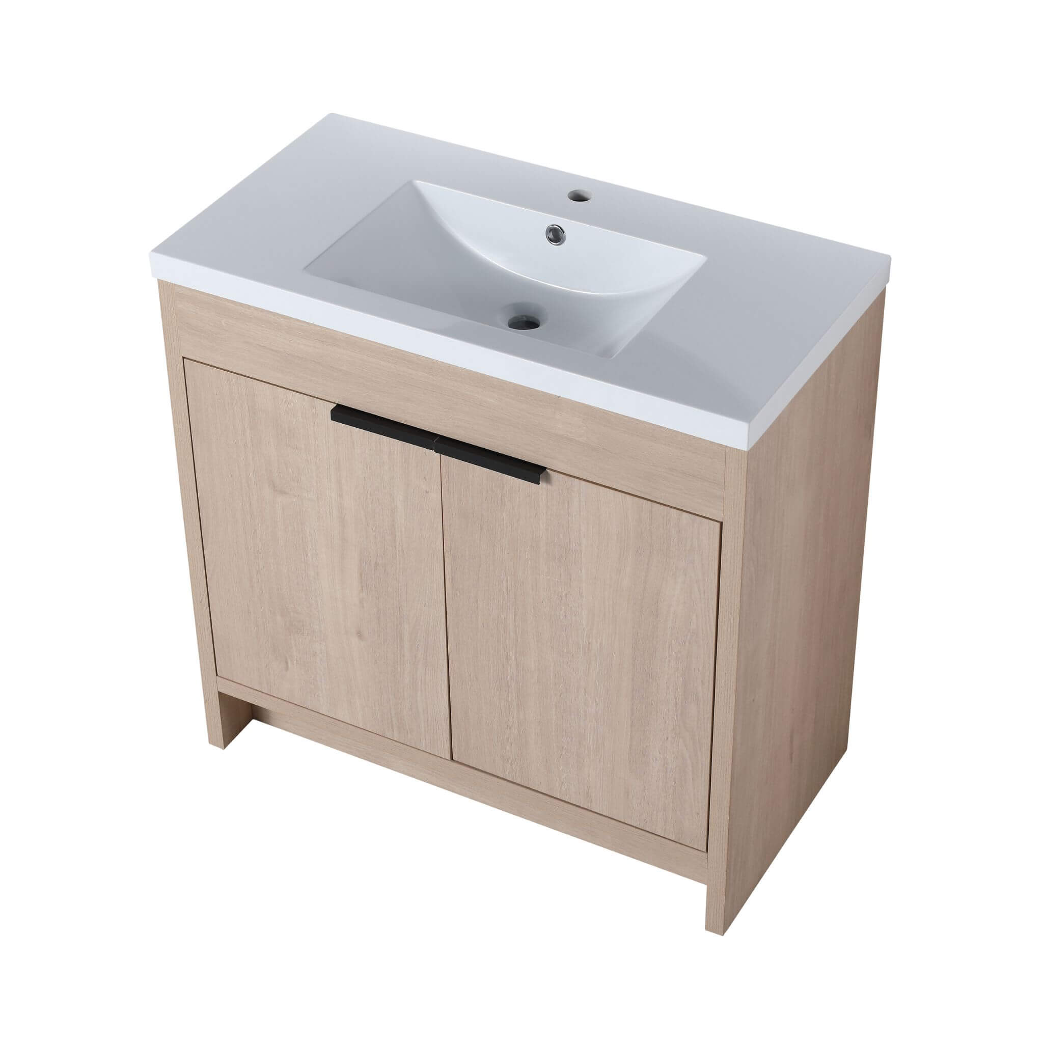 Alora 36-Inch Freestanding Bathroom Vanity With White Resin Sink (SAK92710)