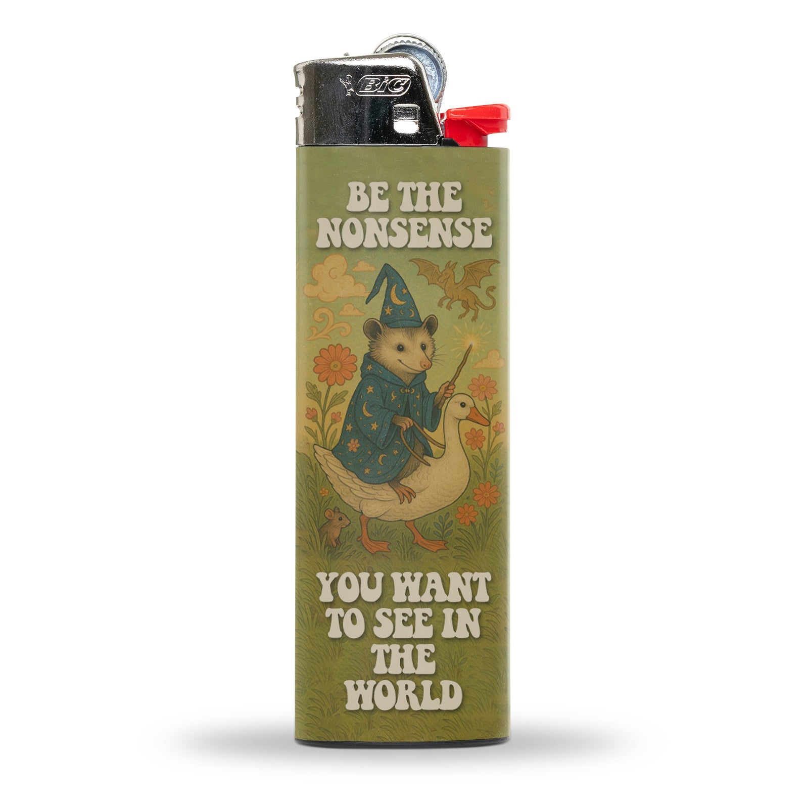 Be the Nonsense You Want to See in the World Lighter