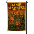 Catnip Madness Garden Flag