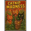 Catnip Madness Poster Print