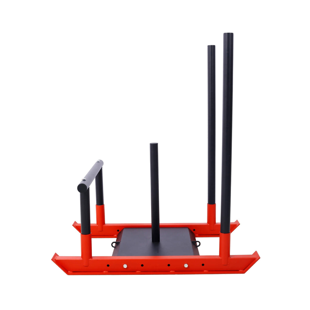 Heavy-Duty Iron Weight Strength Fitness Training Sled For Muscle Building (SAK36721)