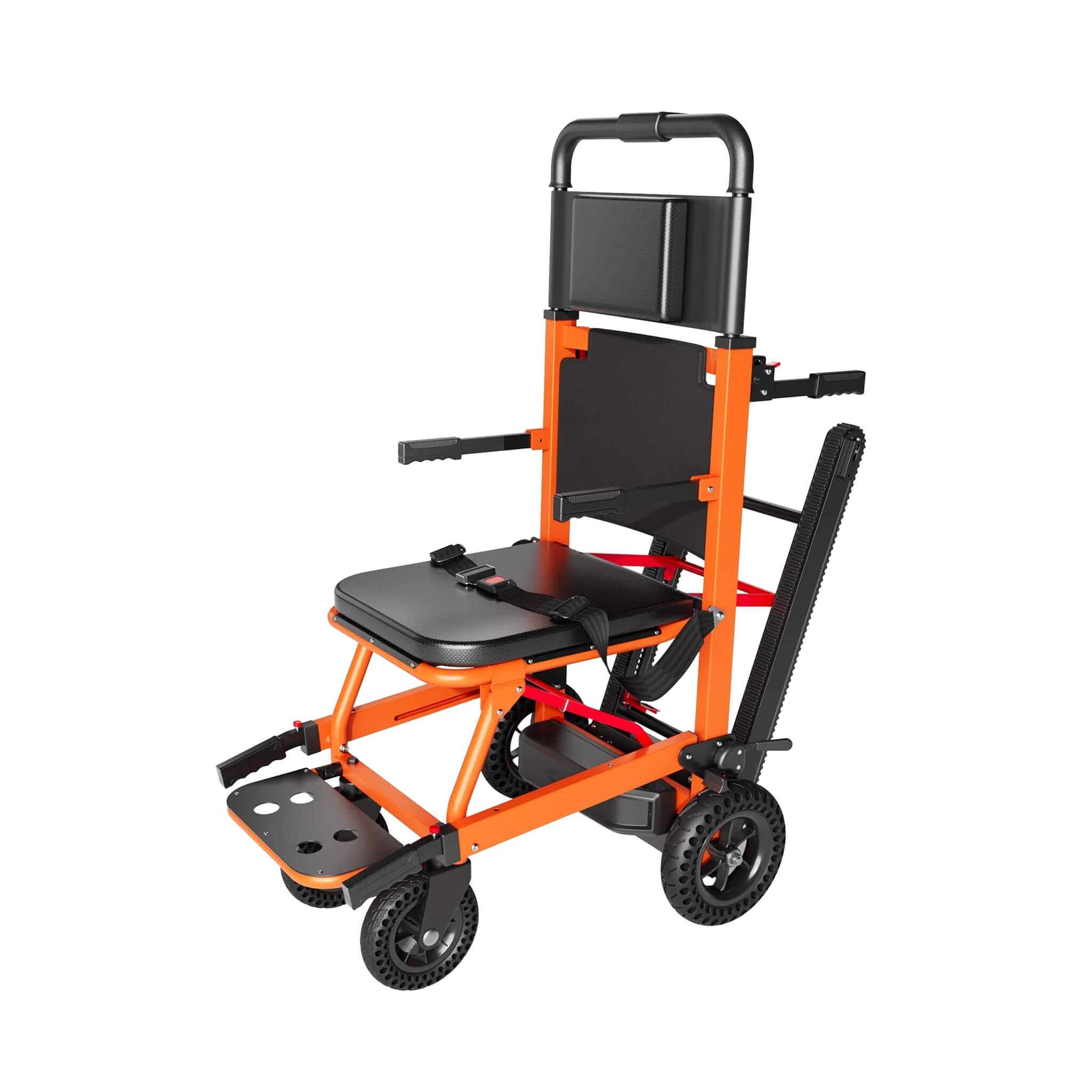 Heavy-Duty Motorized Stair Climbing Wheelchair, 440LBS [FDA Approved] (SAK47103)