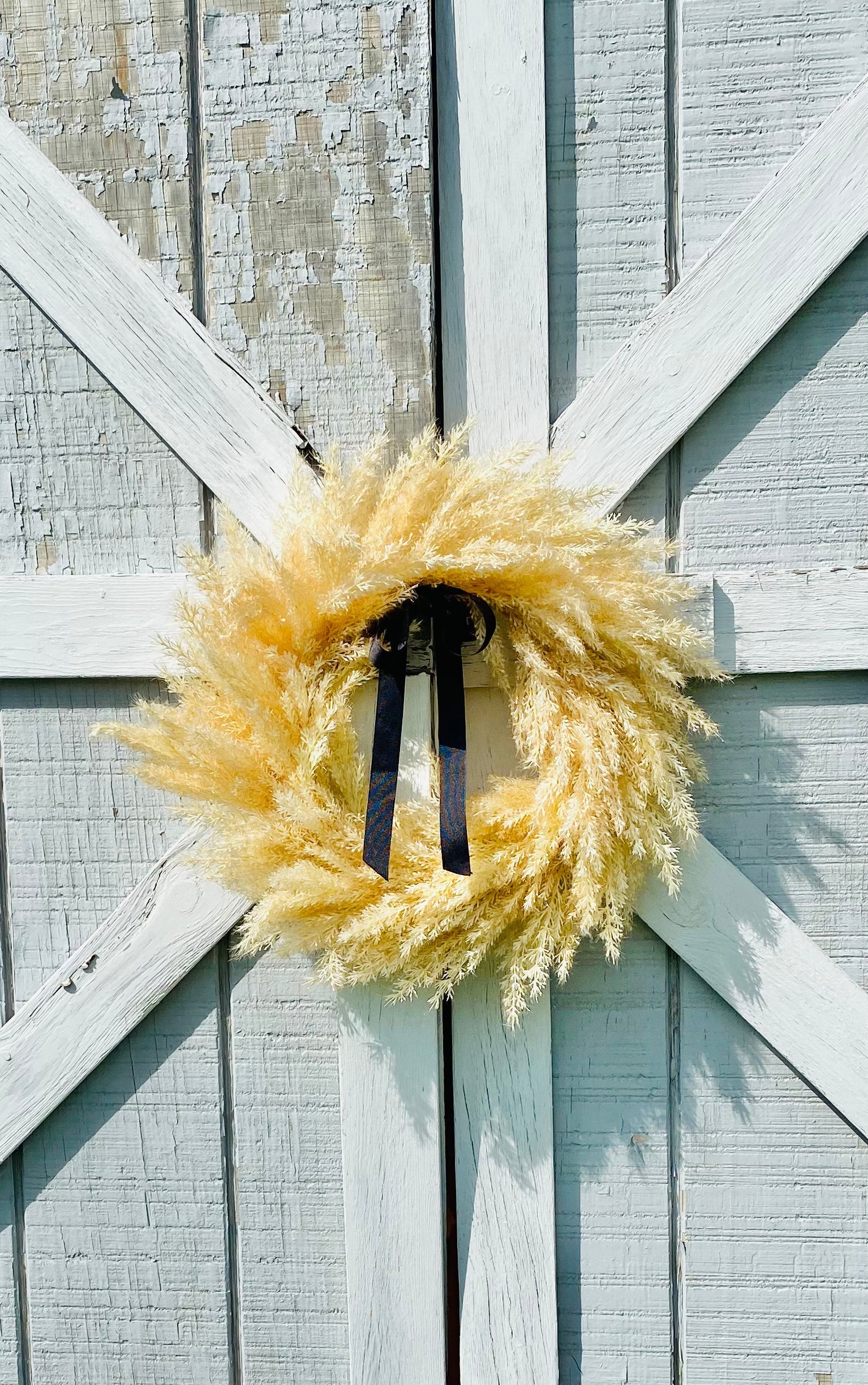 Fall Boho Pampas Wreath