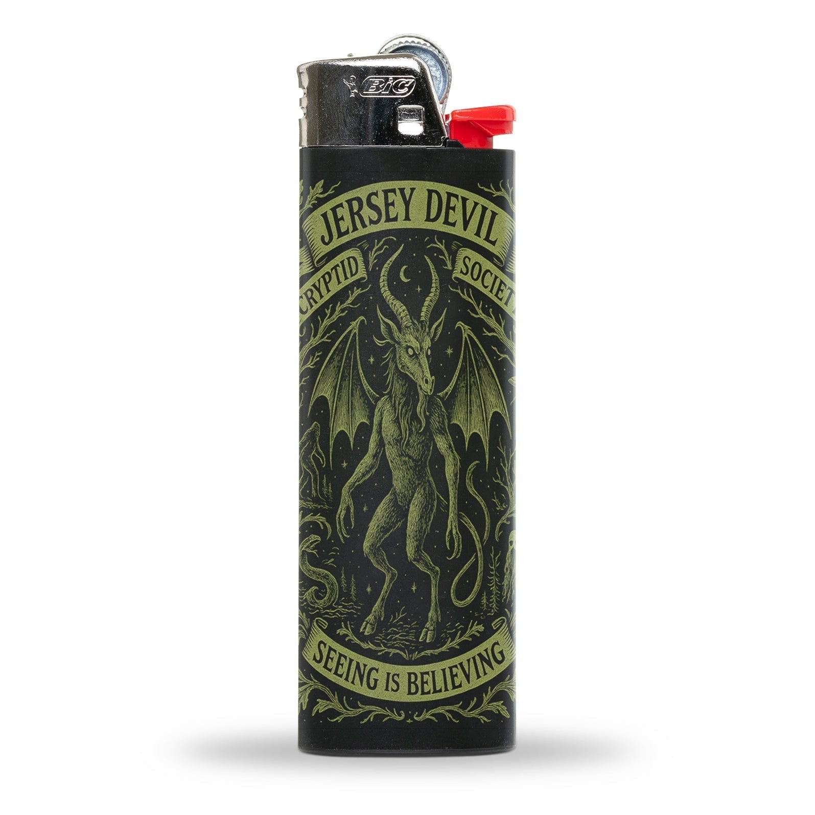 Jersey Devil Cryptid Society Lighter