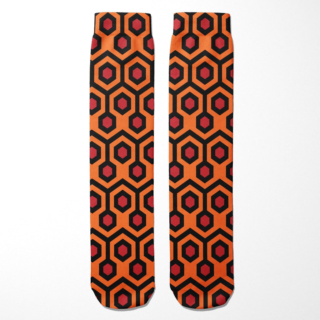 Overlook Hotel Carpet Socks