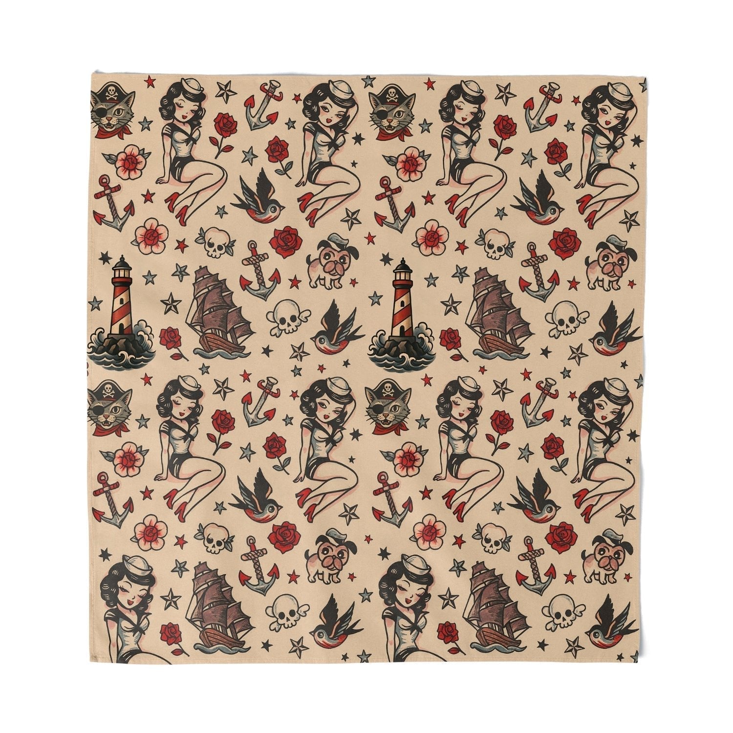 Ships and Pirates Bandana