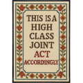 This is a High Class Joint Poster Print
